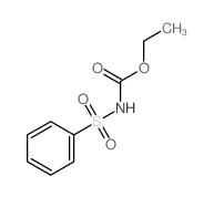 Carbamic acid,(phenylsulfonyl)-, ethyl ester (6CI,7CI,9CI) Structure
