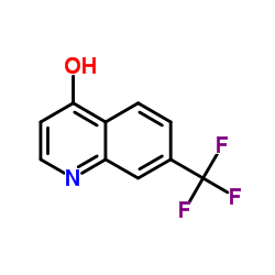 4-羟基-7三氟甲基喹啉结构式