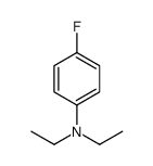 N,N-diethyl-4-fluoroaniline结构式