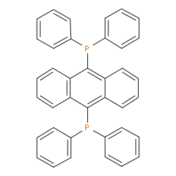 9,10-bis(diphenylphosphino)anthracene Structure