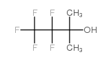 1,1,1,2,2-五氟-3-甲基-3-丁醇结构式