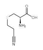 S-氰乙基-L-半胱氨酸结构式