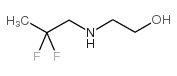 2-(2,2-二氟丙基)氨乙醇结构式