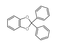 2,2-diphenylbenzo[1,3]dioxole结构式