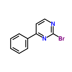 2-Bromo-4-phenylpyrimidine Structure