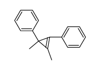 (1,3-dimethylcycloprop-2-ene-1,2-diyl)dibenzene结构式
