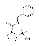 (2S)-N-Cbz-α,α-dimethyl-2-PyrrolidineMethanol Structure