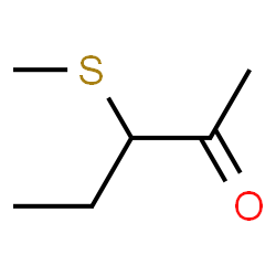 2-Pentanone, 3-(methylthio)- (9CI)结构式