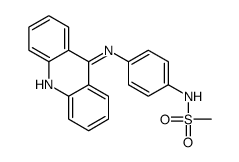 4'-(9-acridinylamino)methanesulfonanilide Structure