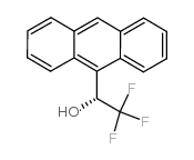 (r)-(-)-2,2,2-trifluoro-1-(9-anthryl)ethanol structure
