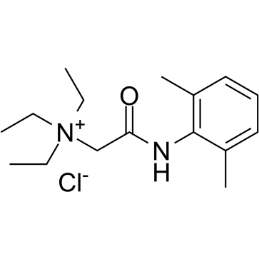 QX-314氯化物(氯化N-乙卡因碱)(mM/ml)结构式