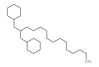 Cyclohexane, 1,1- (2-tridecyl-1,3-propanediyl)bis- Structure