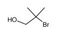 2-Bromo-2-methylpropan-1-ol Structure