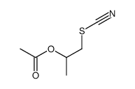 1-thiocyanatopropan-2-yl acetate结构式