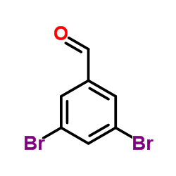 3,5-二溴苯甲醛结构式