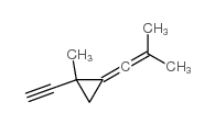 Cyclopropane, 1-ethynyl-1-methyl-2-(2-methyl-1-propenylidene)- (9CI)结构式