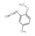 2-Methoxy-5-methylphenyl isocyanate Structure