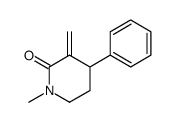 1-methyl-3-methylidene-4-phenylpiperidin-2-one Structure