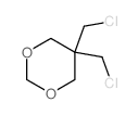 5,5-bis(chloromethyl)-1,3-dioxane结构式