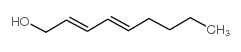 2,4-nonadien-1-ol structure