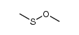 methyl methanesulfenate结构式