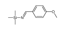 1-(4-methoxyphenyl)-N-trimethylsilylmethanimine结构式
