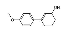 3-(4-methoxyphenyl)cyclohex-2-en-1-ol Structure