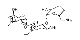 1-N-Ethylsisomycin结构式