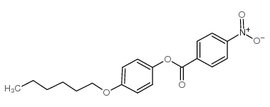 4-Hexyloxyphenyl 4-nitrobenzoate Structure
