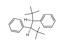 d,l-2,2,5,5-Tetramethyl-3,4-diphenylhexane Structure