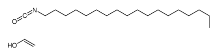 ethenol,1-isocyanatooctadecane Structure