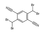 2,5-bis-dibromomethyl-terephthalonitrile结构式