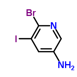 6-Bromo-5-iodo-3-pyridinamine picture