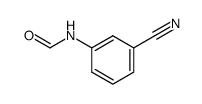 N-(3-cyanophenyl)formamide结构式
