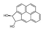 3,4-dihydroxy-3,4-dihydrocyclopenta(cd)pyrene结构式