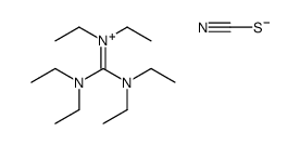 bis(diethylamino)methylidene-diethylazanium,thiocyanate structure