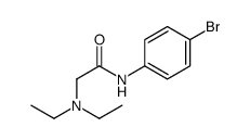 N-(4-bromophenyl)-2-(diethylamino)acetamide结构式