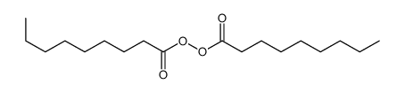 bis(1-oxononyl) peroxide Structure