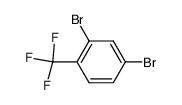 2,4-dibromo-1-trifluoromethyl-benzene Structure