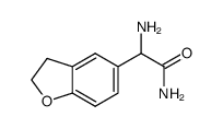 2-氨基-2-(2,3-二氢-5-基)乙酰胺结构式