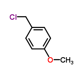 4-甲氧基苄氯结构式
