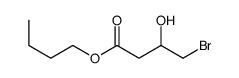 butyl 4-bromo-3-hydroxybutanoate结构式