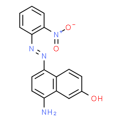 8-amino-5-[(2-nitrophenyl)azo]naphtol Structure