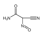 Acetamide, 2-cyano-2-nitroso Structure