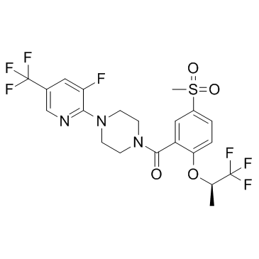 Bitopertin (R enantiomer) Structure