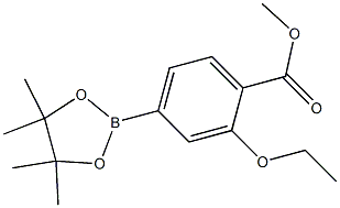 methyl 2-ethoxy-4-(4,4,5,5-tetramethyl-1,3,2-dioxaborolan-2-yl)benzoate结构式