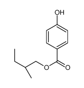 [(2S)-2-methylbutyl] 4-hydroxybenzoate Structure