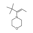 (Z)-4-(4,4-dimethylpent-2-en-3-yl)morpholine Structure