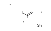 1-iodoethenyl(trimethyl)stannane结构式