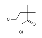 1,5-dichloro-3,3-dimethylpentan-2-one Structure